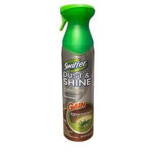 Swiffer Dust & Shine Furniture Spray Gain Original Fresh Scent NEW RARE 9.7 oz
